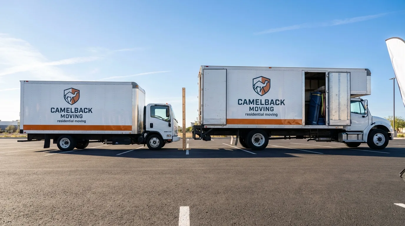 Moving truck size capacity guide in Holtsville
